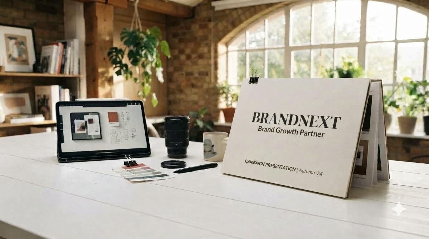 BRANDNEXT 캠페인 프레젠테이션 보드